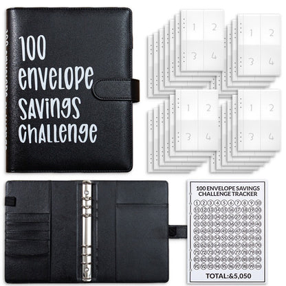 Budget with Evie™ 100 Envelope Saving Challenge Binder
